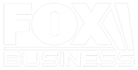 Fox New Business Logo, White